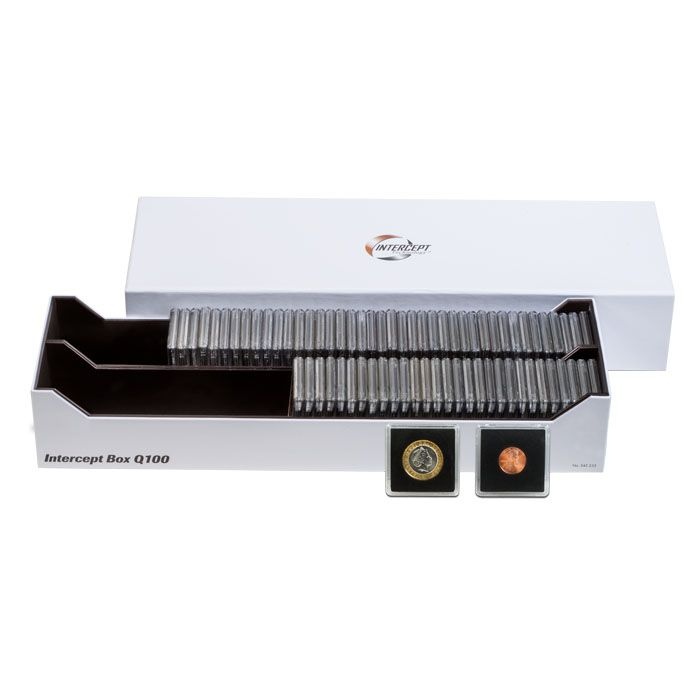 Kaste Quadrum kapsulām Intercept Box Q100