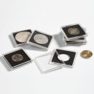 Leuchtturm Square coin capsules QUADRUM,  inner diameter 24 mm per 100 (312549)
